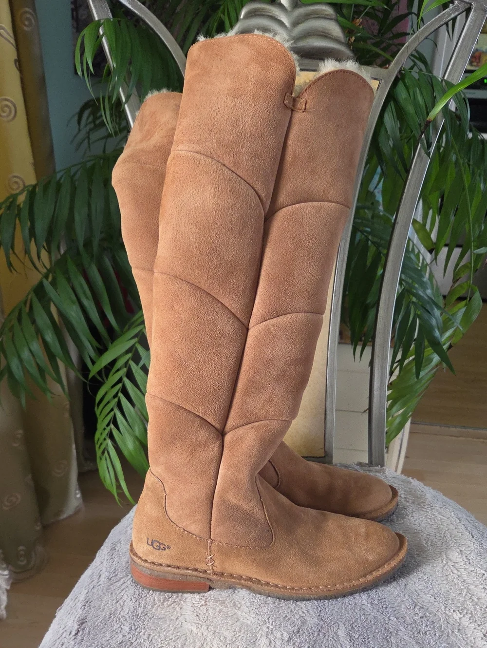 UGG Over-the-Knee Suede Boots in Chestnut Tan ❤️